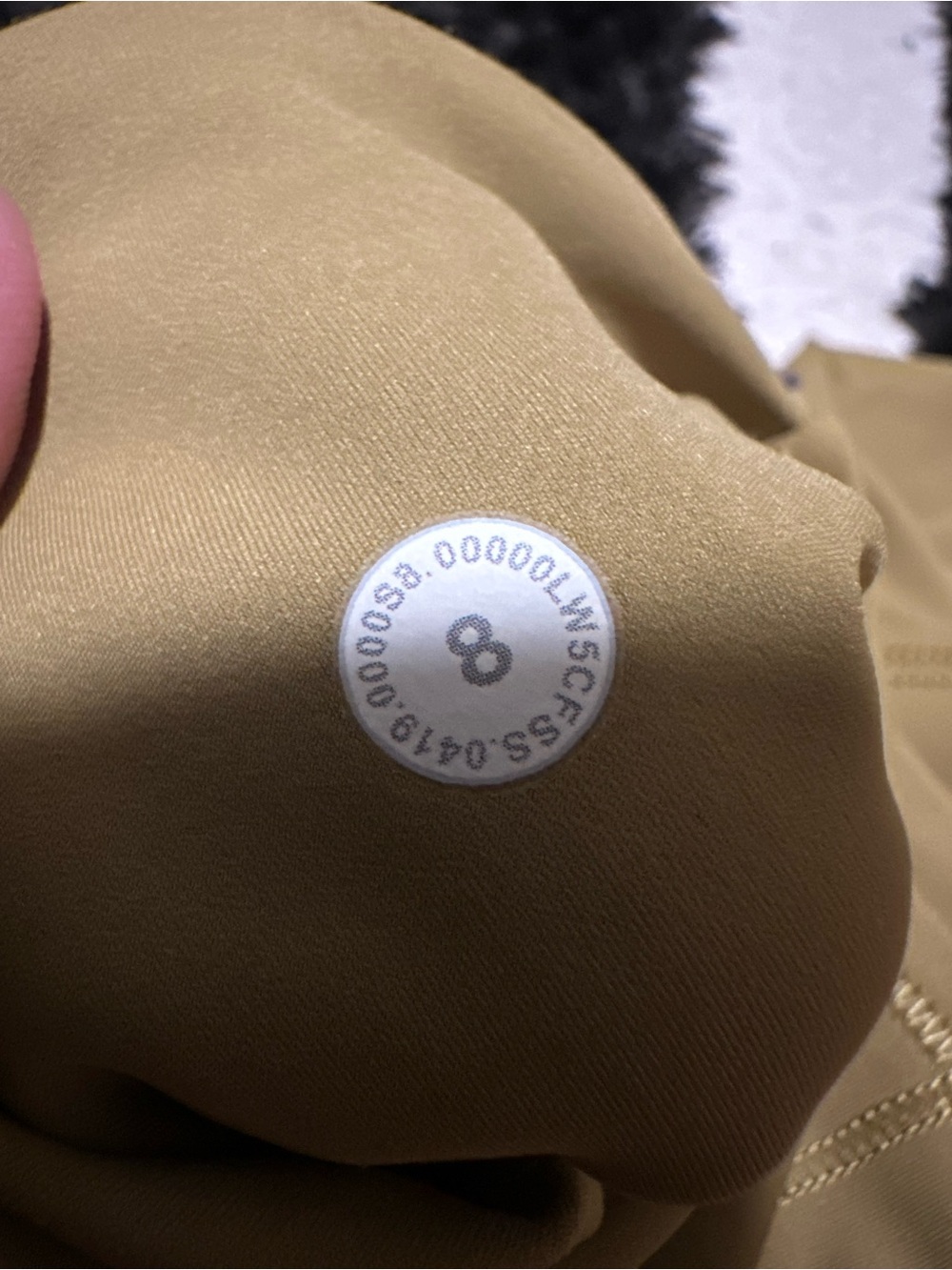 Lululemon Fast and Free High-Rise 28 Non-Reflective Suede W5CFSS grape leaf sz 8 - Picture 3 of 10
